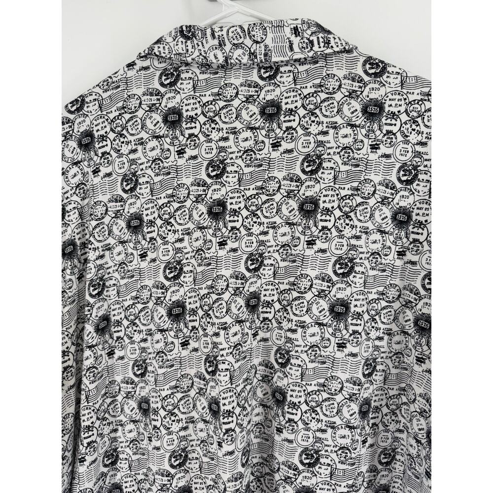 IBKUL Antique Stamp Golf Resort Polo Mens XL Logo UPF 50+ Cooling Shirt - Picture 6 of 8